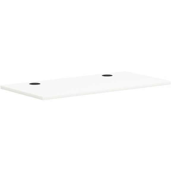 48 in. Rectangle Worksurface, Simply White