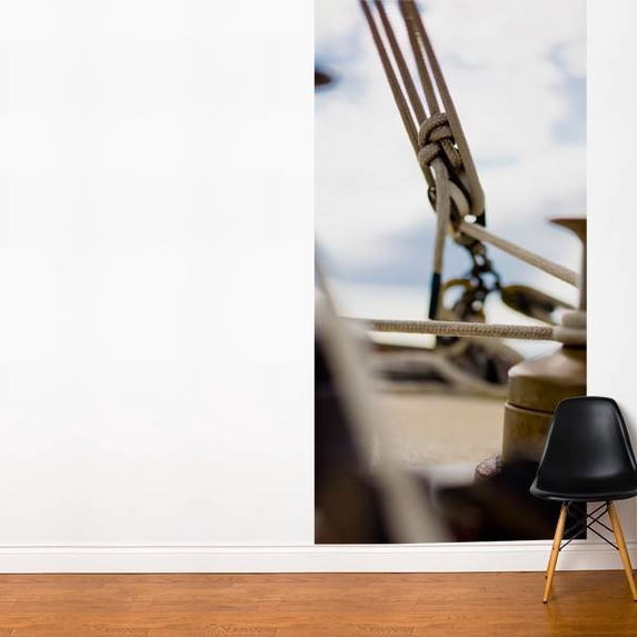 48 in. Roped Link Wall Mural