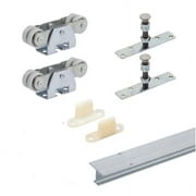 48 in. TopLine 71-222 Single Door Hardware and Track