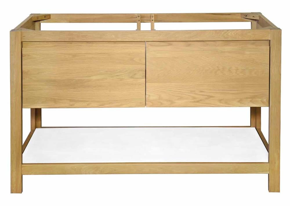 Solace 48" Sunrise Oak Single Bathroom Vanity with Pearl Shelf