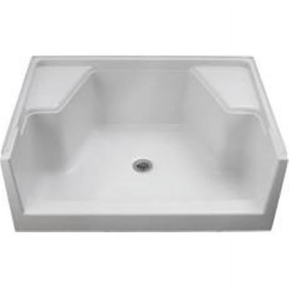 48 in. Vikrell Shower Base White