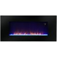 thumbnail image 1 of 48 in. Widescreen Wall-Mounted LED Fireplace with Remote Control, 1 of 1