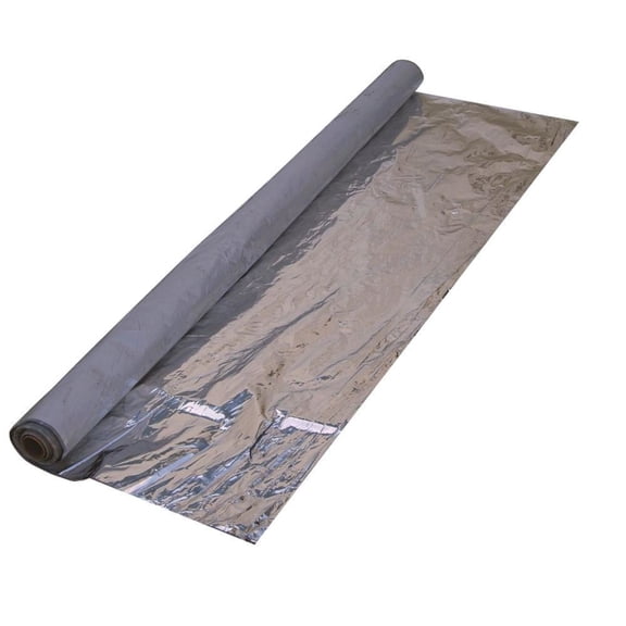 48 in. X 25 ft. Thermal Reflective Foil for Radiant Floor Heating 100 sq. ft. Acts as Radiant and Vapor Barrier