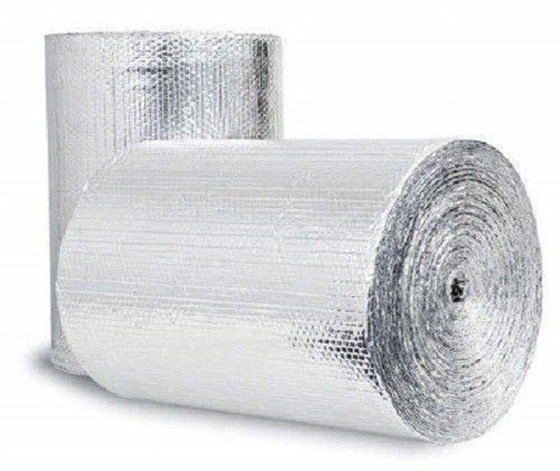 48 In X 25 Ft Radiant Barrier Double Bubble Aluminum Foil Reflective 