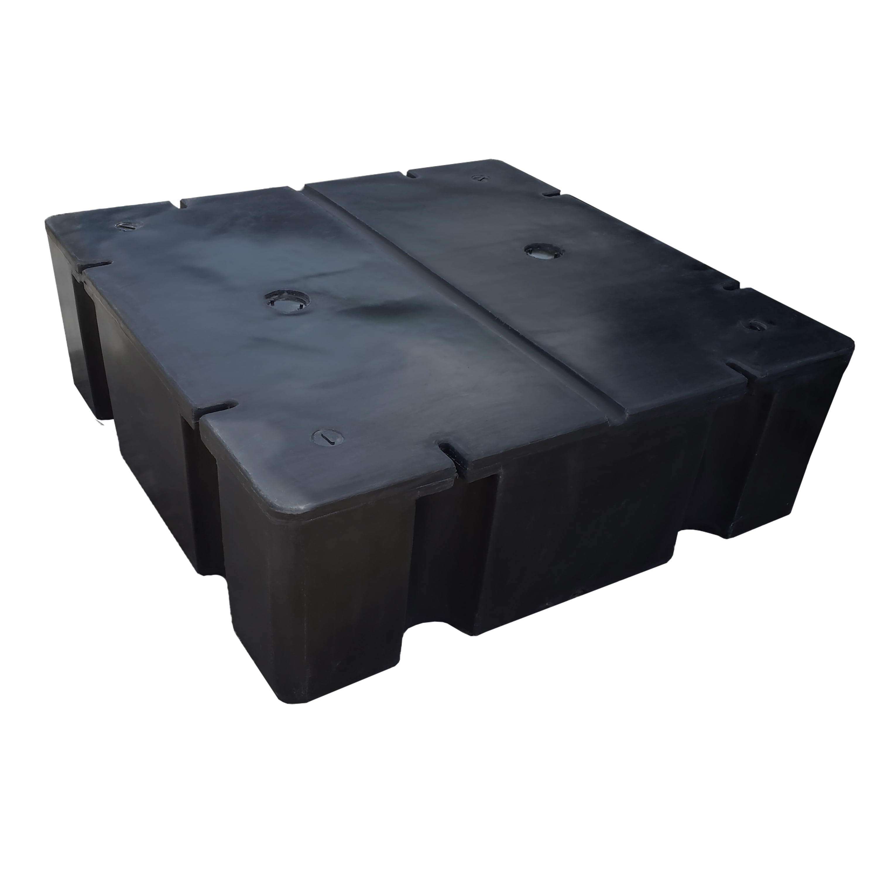 Multinautic Eagle Floats 48 in. x 48 in. x 16 in. High Freeboard Foam Filled Heavy Duty Dock Float Drum