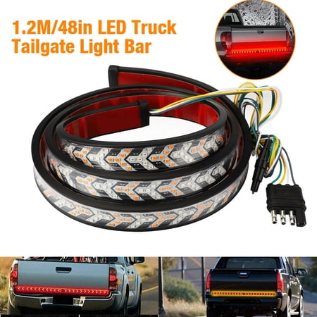 48" inch 432-LED Truck Strip Tailgate Turn Signal Brake Tail Reverse Light Bar