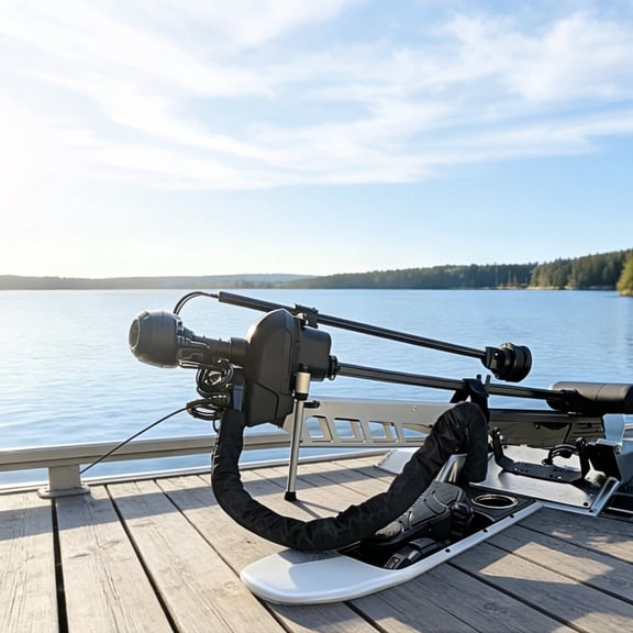 48 inch Boat Rigging Sleeve Trolling Motor Cable Sleeve Wire Protection Cords Organized Cable Management with Zipper for Cover Wire and Extension