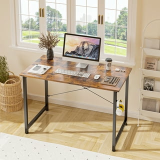 Zenstyle Modern Simple Style Laptop Personal Computer Desk Workstation Studio Home Office Rectangular - 47 inch Length, Black