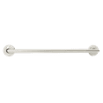 thumbnail image 1 of 48-inch Coronado Designer Oval Bathroom Shower Grab Bar with Mitered Corners, Polished, 1 of 8