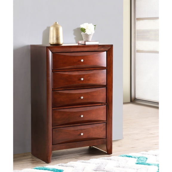 48 - inch Height Dimension - Molded Beveled Front Style - Bedroom Arrangement - Durable Chest