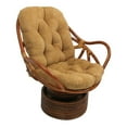 thumbnail image 1 of 48-inch by 24-inch Solid Micro Suede Swivel Rocker Cushion - Camel, 1 of 2