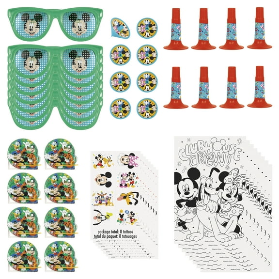 Disney Mickey & Friends Clubhouse Assorted Favor Pack, 48pc