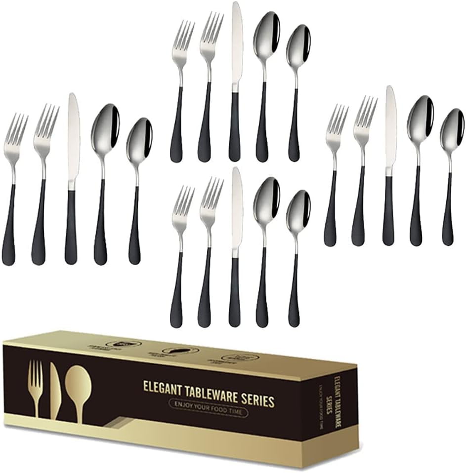 ZICOME 12-Pack Stainless Steel Forks – Heavy Duty Restaurant-Grade Flatware, Dishwasher Safe