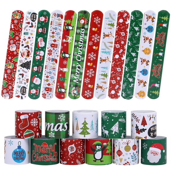 48 pieces of Christmas hand-free decorative items, suitable for decorating small gifts for Christmas parties
