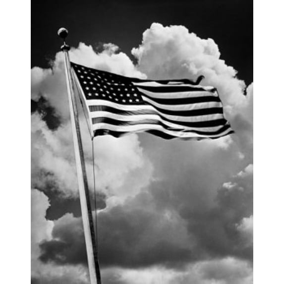 48 star American flag Poster Print (18 x 24)