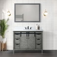 thumbnail image 1 of Ash Grey 48" W X 22" D Bath Vanity With White Quartz Countertop, Faucet Included & 44 In. Mirror - To Scratches And Stains Top, Long-lasting Scratch-, 1 of 2