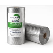 SmartBubble 48 x 10 Reflective Bubble Insulation Roll Double Foil Thermal & Sound Barrier
