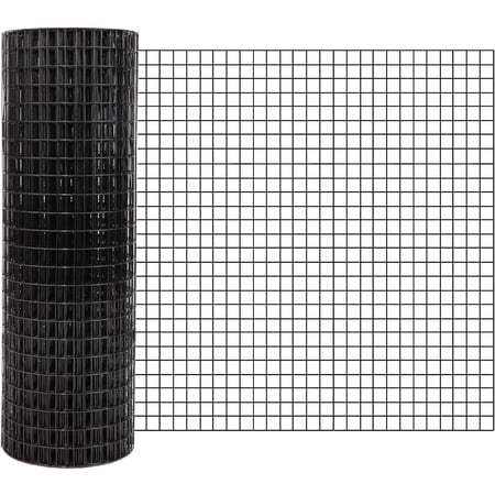 48 in x 100 ft 1/2 Inch Mesh, 19 Gauge Galvanized Welded Chicken Wire Fence Roll, Rustproof Metal Wire Mesh for Garden, Chicken Coop, Rabbit, Animal Cage