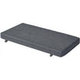 thumbnail image 1 of 48 x 14 Inch Piano Bench Cushions for Indoor Furniture with Ties Non Slip Kitchen Dining Room Bench seat Cushion for Shoe Storage Ottoman Window Settee Pad, Gray, 1 of 11