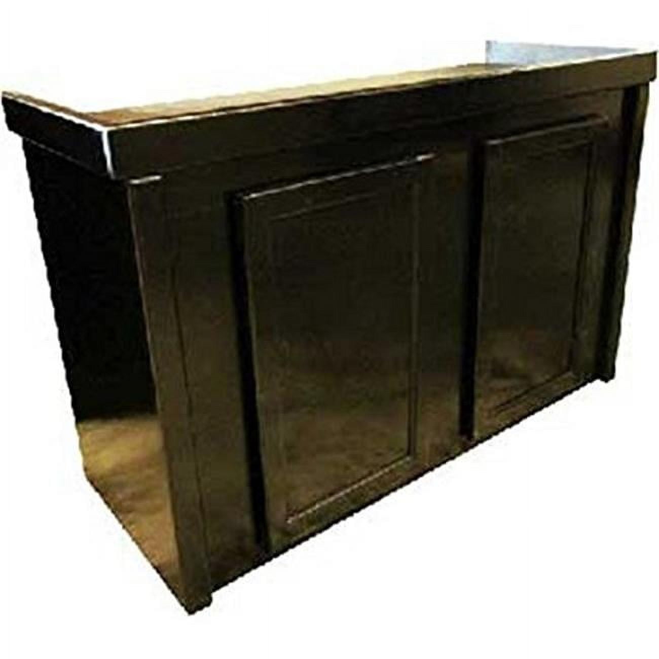 48 x 18 in. RJ Birch Wood Aquarium Stand Black