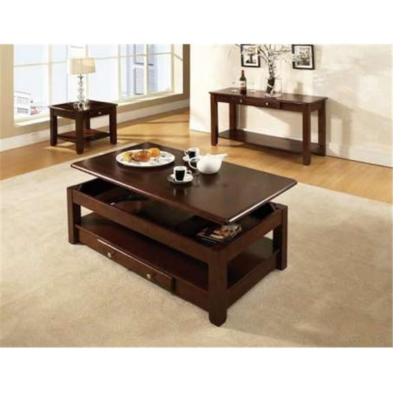 48 x 18 x 29 in. Nelson Sofa Table, Cherry