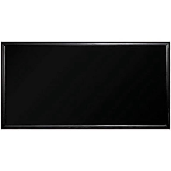 48" x 24" Framed Magnetic Black Board/Chalk Board (Black Frame)