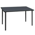 thumbnail image 1 of 48" x 24" Kee Folding Training Wood Table- Grey/ Black, 1 of 9