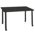 thumbnail image 1 of 48" x 24" Kee Mobile Training Table- Ash Grey/ Black, 1 of 4