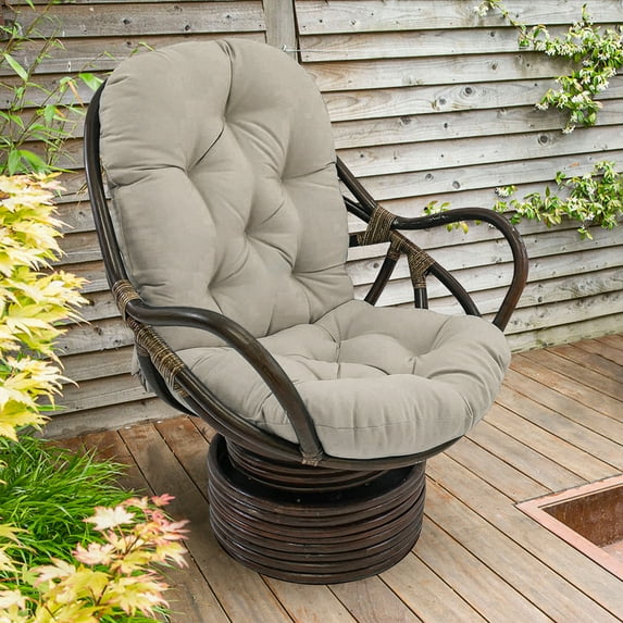 48" x 24" Swivel Rocker Cushion, Chair Cushion,Washable Comfortable and Elegance Home Rocking Chair Pad for Indoor Or Outdoor Use (Chair Not Included)