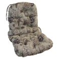 thumbnail image 1 of 48 x 24 in. Tapestry Polyester Blend Swivel Rocker Cushion, Beige Floral, 1 of 1