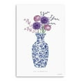 thumbnail image 1 of 48 x 32 in. Blue & White Life Floral Vase Canvas Wall Art, 1 of 1