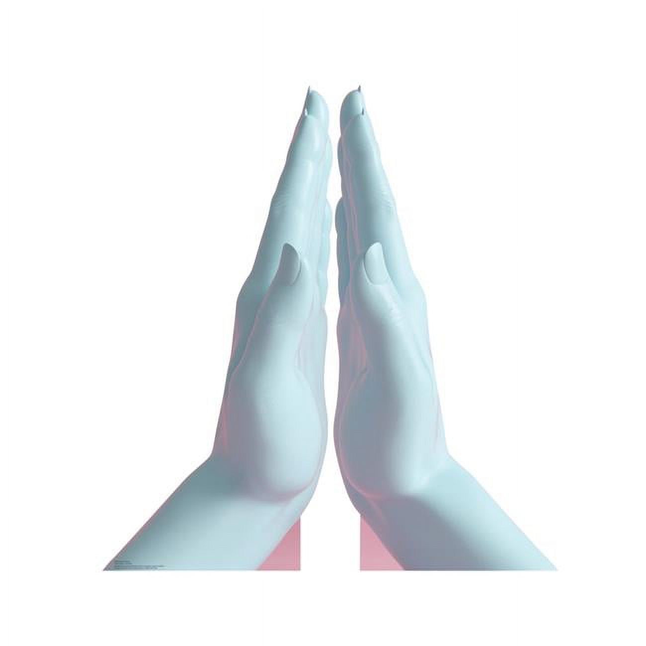 48 x 45 in. Book End Hands Cardboard Cutouts