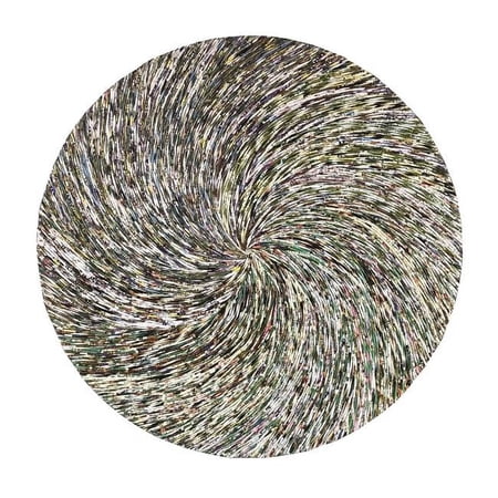 48 x 48 in. Cyclone Paper Mache Wall Art