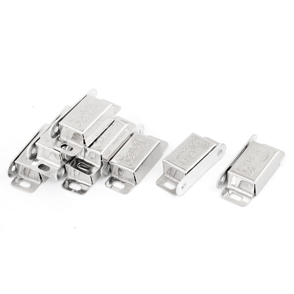48 x 4mm Kitchen Cupboard Cabinet Stainless Steel Magnetic Catch Sets 8 Pcs