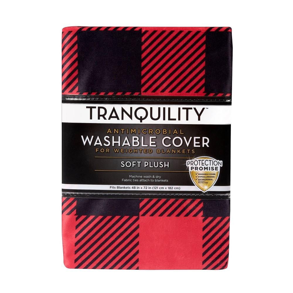 48" x 72" Cover for Weighted Blanket Buffalo Check Tranquility