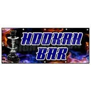 48"x120" HOOKAH BAR BANNER SIGN smoke flavored vapor bar club middle eastern