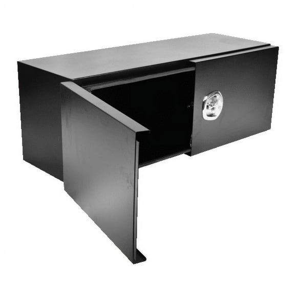 48"x18"x18" Steel Truck Bed Tool Box Underbody Storage w/ Barn Door+Key