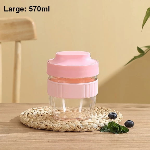 480/570ml Breakfast Cup Portable Oatmeal Cereal Nut Yogurt Salad Cup With Spoon Picnic Lunch Box Students Food Storage Container