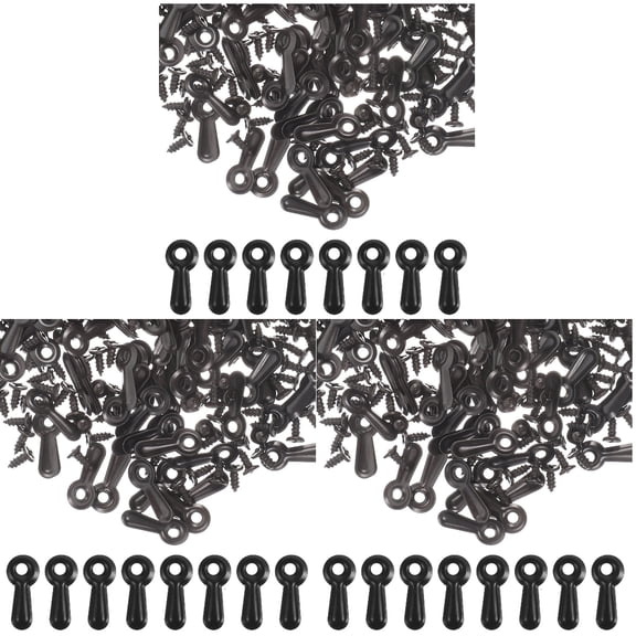 CIMAXIC Photo Frame Fastener, Black, Smooth and Easy to Use for Pictures 480Pcs