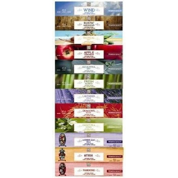 480 packs of various fragrances, 12 kinds of scents