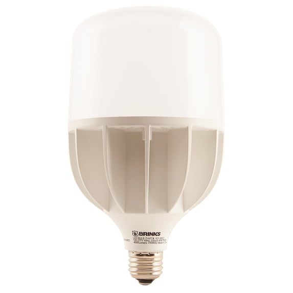 4800 Lumen LED Security Light Bulb - Brinks Outdoor 40 Watt