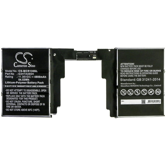 4800mAh Microsoft G3HTA065H Battery for Surface Book 3 13.5 Keyboard