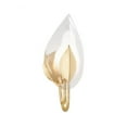 thumbnail image 1 of 4801-GL-Hudson Valley Lighting-Blossom - One Light Wall Sconce in Transitional Style - 6.25 Inches Wide by 16 Inches High-Gold Leaf Finish, 1 of 1