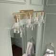 thumbnail image 1 of Hunter - Van Nuys 4-light Alturas Gold, Medium Size Vanity Light, Dimmable, Transitional Style, for Bedrooms, Dining, Living Rooms - 48039, 1 of 8
