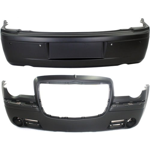 4805774AD, 4805780AD New Set of 2 Bumper Covers Fascias Front & Rear Pair