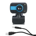 thumbnail image 1 of 480P Webcam with Microphone USB Desktop Laptop Camera Conference Video Calling Computer Camera Flexible Rotatable Clip, 1 of 9
