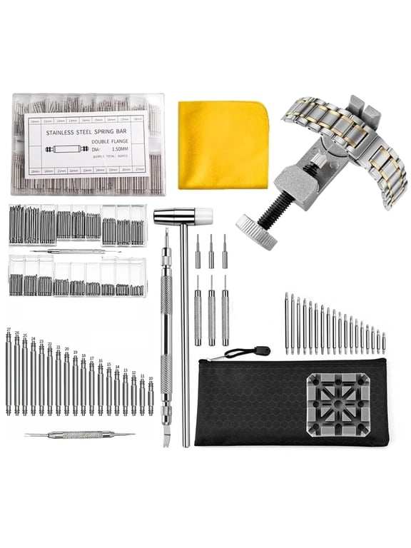 480PCS Watch Link Removal Tool Kit, Watch Band Tool for Watch Repair, Watch Strap Link Remover, Watch Band Link Pin Removal Tool