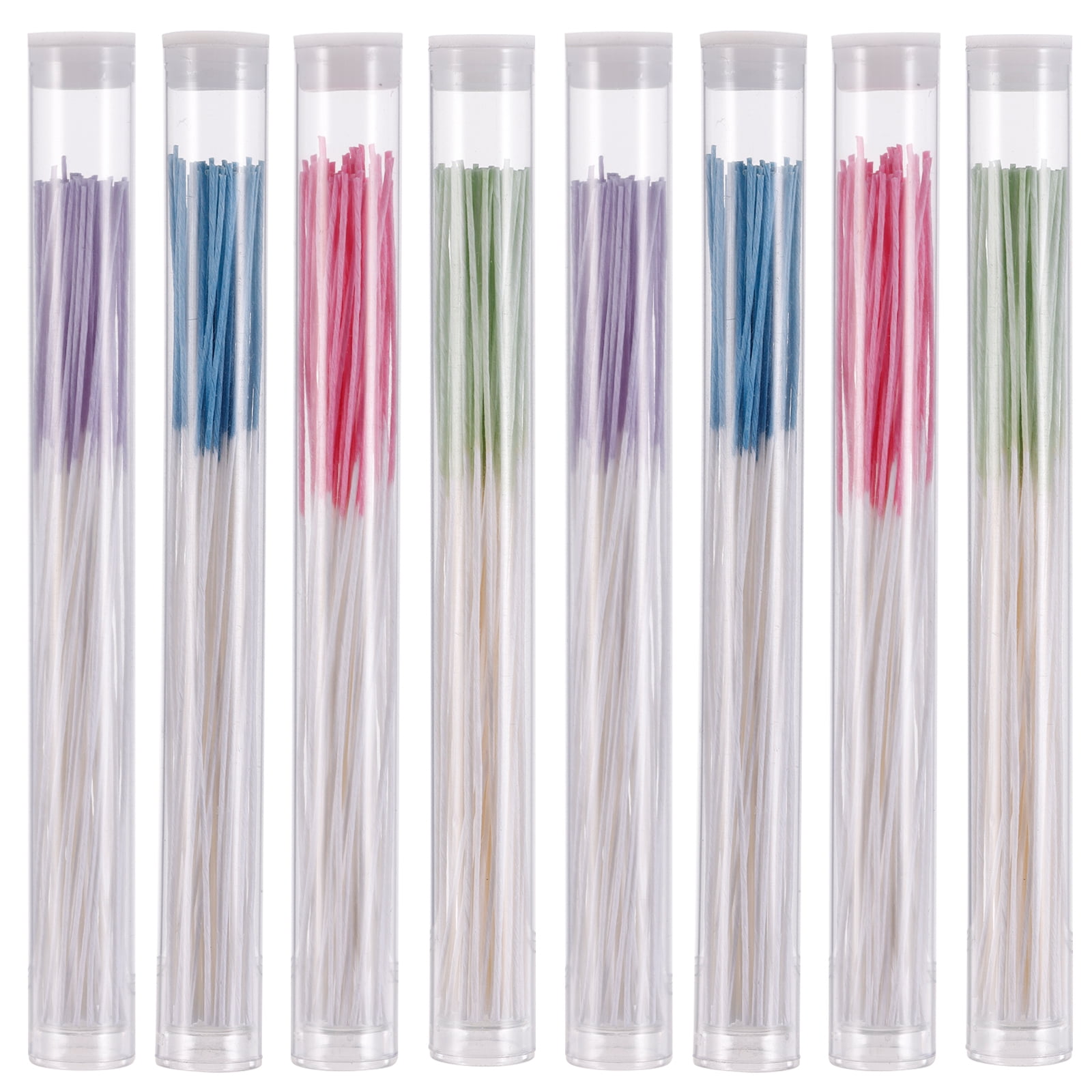 480Pcs 8 Tubes Ear Hole Floss Earrings Hole Cleaner Disposable Piercing