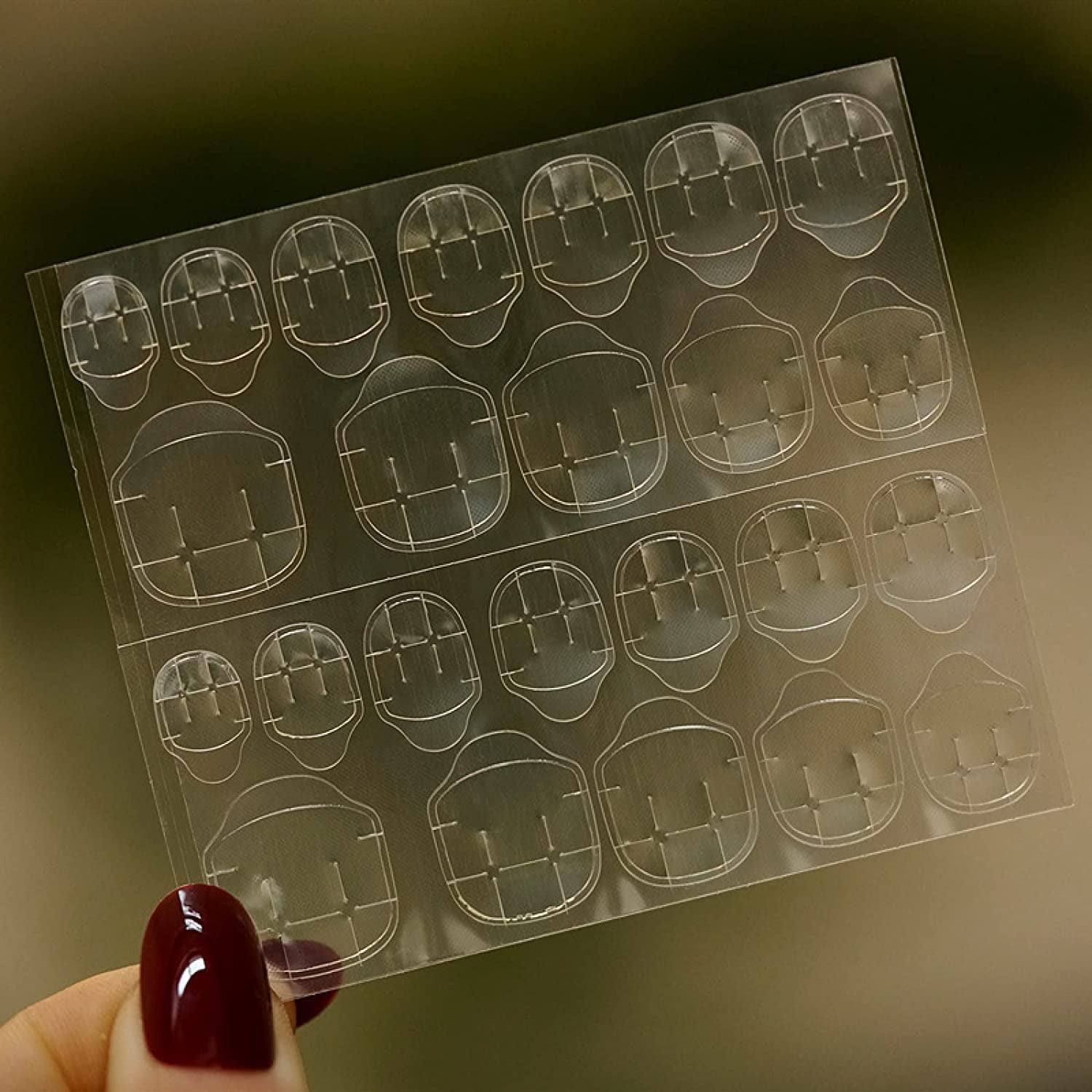 480Pcs Nail Adhesive Tabs Waterproof Breathable 20Sheets Press on Nail