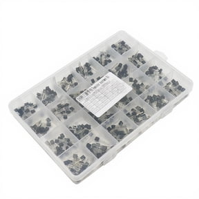 480Pieces Transistors for Electronic Making and Repair Featuring 24 Types Including Common Models and Storage Case